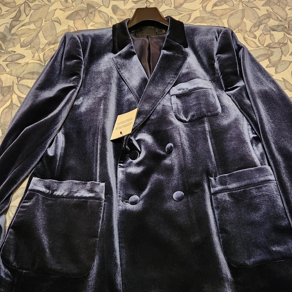 Double breast Navy blue blazer